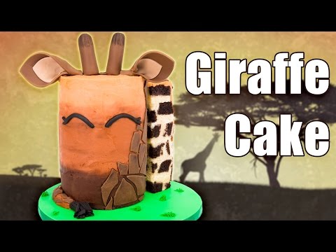 How to Make a Giraffe Cake (April the Giraffe Cake from Animal Adventure Park)