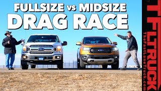 At Last! Is a 2019 Ford Ranger Quicker than a Ford F-150?