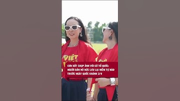 Cơn sốt chụp ảnh với cờ Tổ quốc: Người dân nô nức lưu lại niềm tự hào trước ngày Quốc khánh 2/9