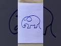 #elephantdrawing #drawingforkids #kidart #simpledrawing #Viralshorts #artforkids #trending
