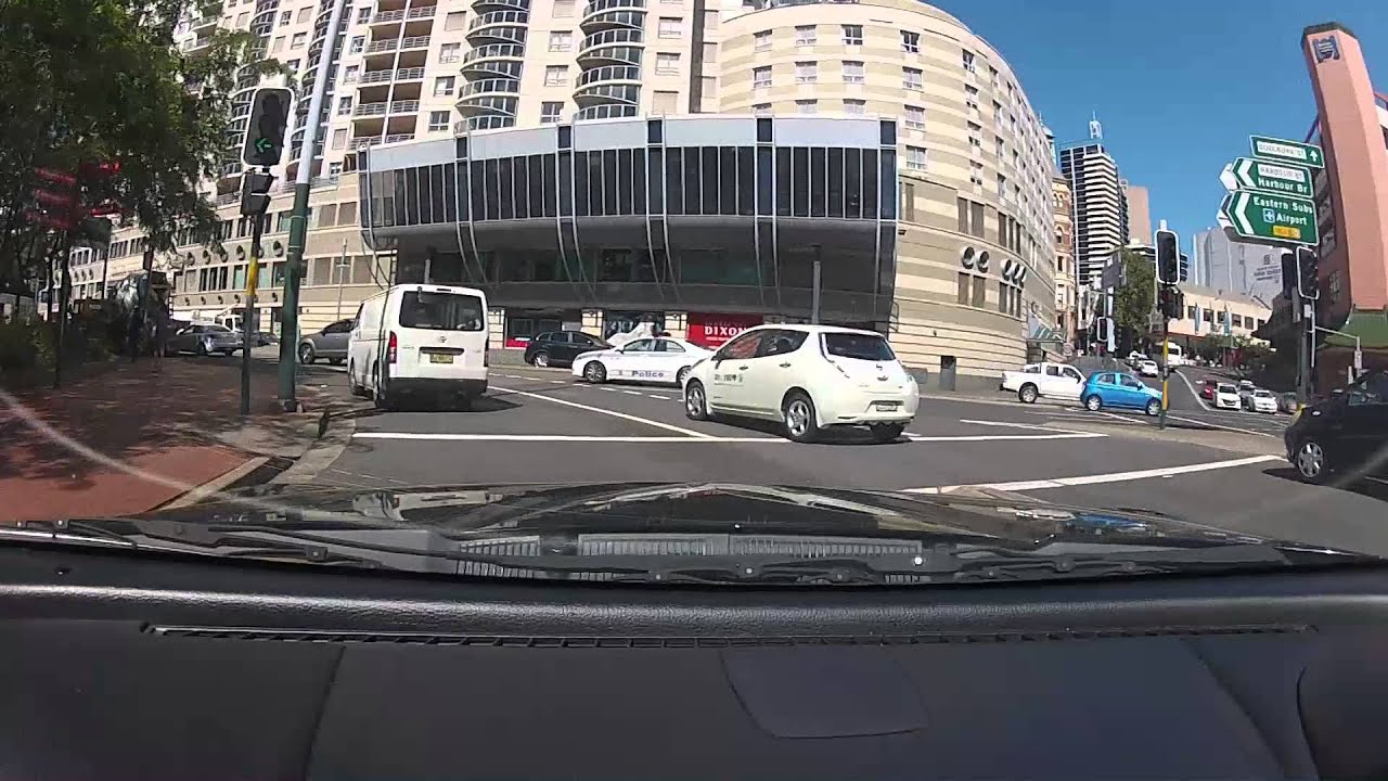 Idiot driver - through a red light then into my lane- - YouTube