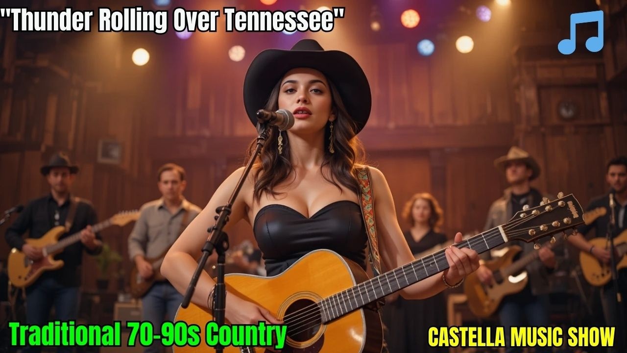 🎵" Thunder Rolling Over Tennessee " - TRADITIONAL 70–90S COUNTRY SONGS. (CASTELLA MUSIC SHOW)