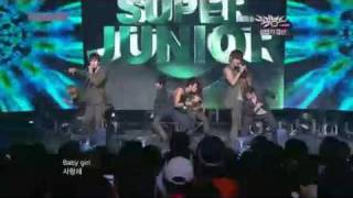 [HD] 100625 Super Junior - BONAMANA @ KBS Music Bank