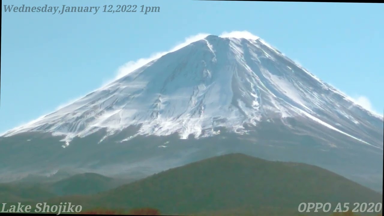 Aokigahara Jukai with Jukai, Sacred Peak Fuji,Shojinko Other Teaihama Wedne,January 12,2022 12361344