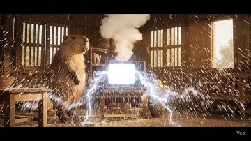Capybara Giúp Bà Rửa Tivi Và Cái Kết Đau Lòng