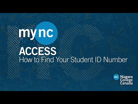 MyNC How to Find Your Student ID Number