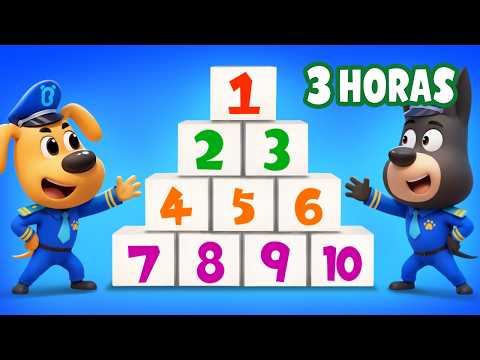 🔴 AO VIVO 🔴 Detetive Labrador 👮‍♂  Vamos  Contar Até Dez 🔢 Desenhos Infantis 🎬 Desenhos Animados
