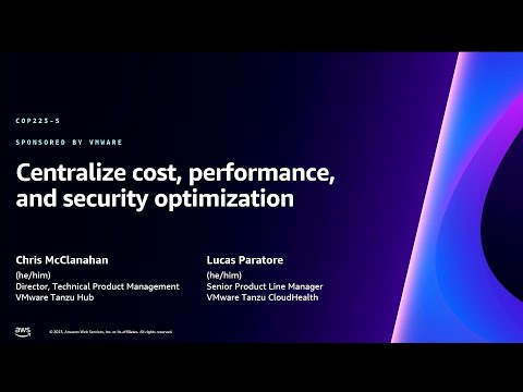AWS re:Invent 2023 - Centralize cost, performance, and security optimization (COP223) Episode cover