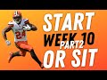 Week 10 Start Sit(PART TWO) Advice + Tips | Fantasy Football Prophets 2021