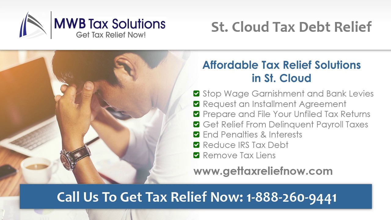 St. Cloud Tax Debt Relief 888 260 9441 MWB Solutions YouTube