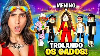 FINGI ser MENINA no BAILE FUNK do ROBLOX… e TODOS CAÍRAM 💀🔥