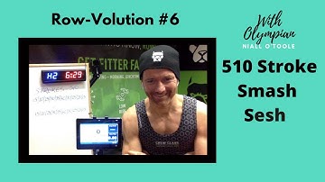 ROW-Volution Live-Stream #6: A 510 Stroke Hiit Rowing Workout with 3X Olympian Niall O
