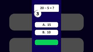 Easy Maths Quiz Challenge 🔥 #shorts #gk #quiz #gkquiz #generalknowledge #mathematics