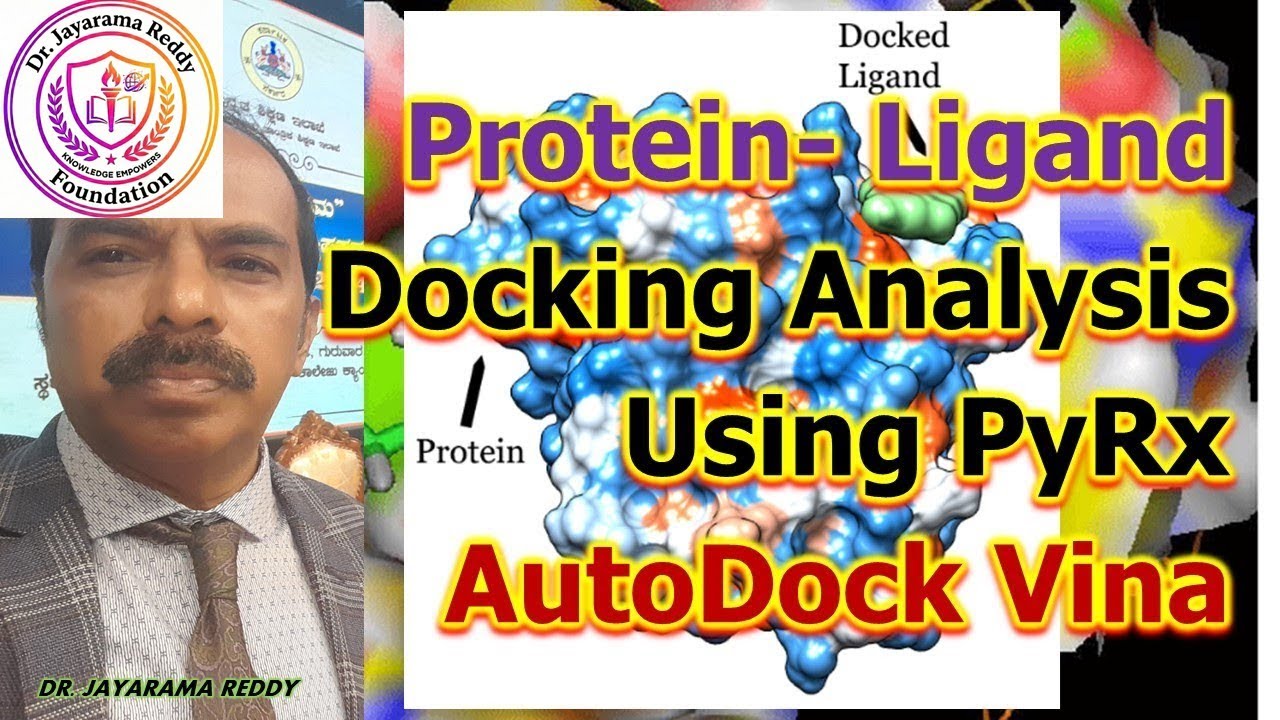 Dr. Jayarama Reddy Foundation| Drug Designing| AutoDock Vina PyRx| Molecular Docking| Bioinformatics