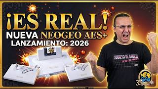 ANUNCIADA una NUEVA NEOGEO AES+ en 2026 SIN emulación ¿ l...