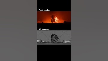 Using EmberGen to add fire to the wings of Deathwing (3D model & animation from Heroes of the Storm)