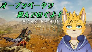 【モンスターハンターワイルズOBT2】フィールド調査＆モンスター狩猟するぞ！