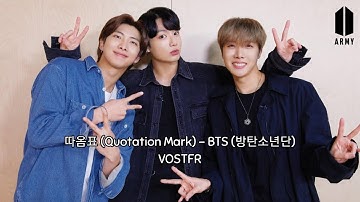 BTS (방탄소년단) - 따옴표 (Quotation Mark) (COLOR CODED LYRICS HAN/ROM/ENG)