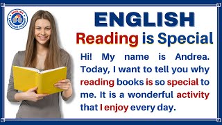 Reading is Special | English Language Fluency Listening & Speaking Practice | Beginners Level A1 A2