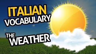 Learn Italian Vocabulary with OUINO™: Lesson #57 (The weather) screenshot 2