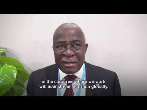 ⁣Kanayo F. Nwanze, President of IFAD, on Nutrition-Sensitive Agriculture | 2016