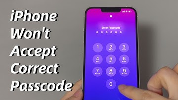 Why Is My iPhone Not Accepting Correct Passcode & How to Fix It?