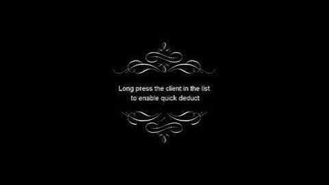 Adding Clients and Deducting Sessions with Client Payment Tracker