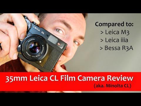 🔴 Leica CL Film Review (aka. Leica Minolta CL or Leitz Minolta CL)(My Smallest Leica M Camera)