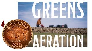 Golf Maintenance: Greens Aeration