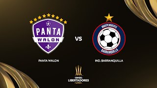 PANTA WALON (PER) vs. IND. BARRANQUILLA (COL) | CONMEBOL LIBERTADORES FUTSAL 2024