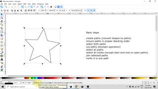 Celebrity Inkscape - Using cut path boolean to add nodes Wealth