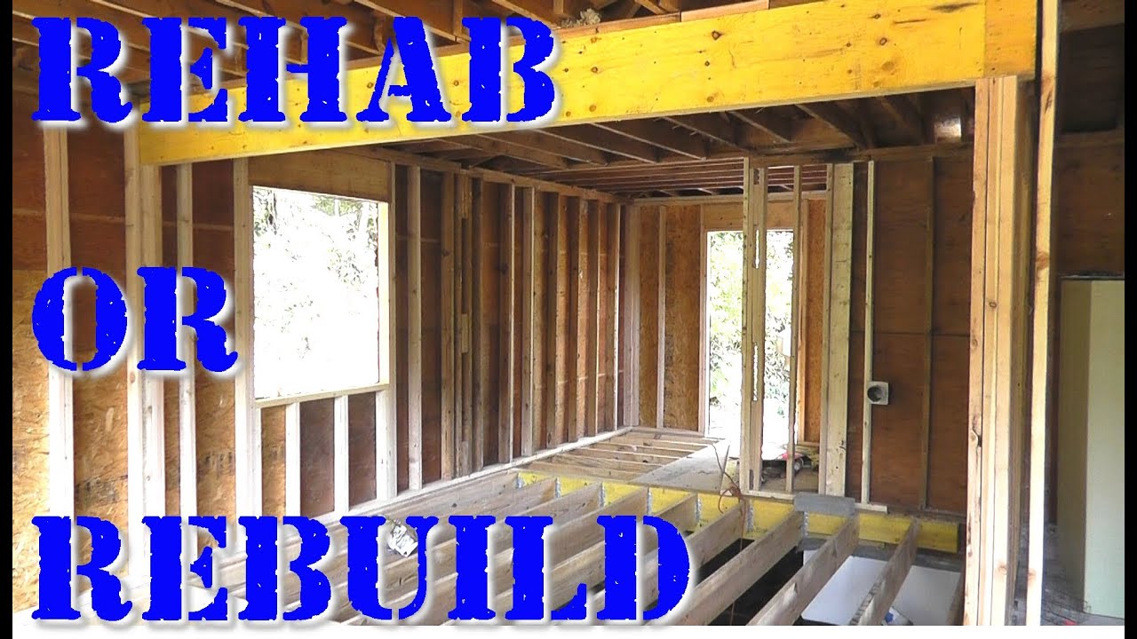 Mount Vernon Rehab Vlog 2 Framing Almost Complete YouTube