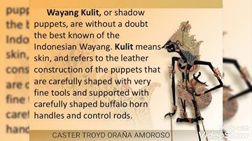 How to make Wayang Kulit Puppet