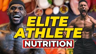 What Elite Athletes EAT To Play At A High Level! [Pro Athlete Meal Plan for ELITE Performance!] 💪