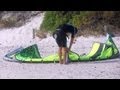 Kitesurfer in South Africa