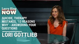 Suicide, Therapy Mistakes, ‘13 Reasons Why’ - Lori Gottlieb Answers Your Questions Resimi