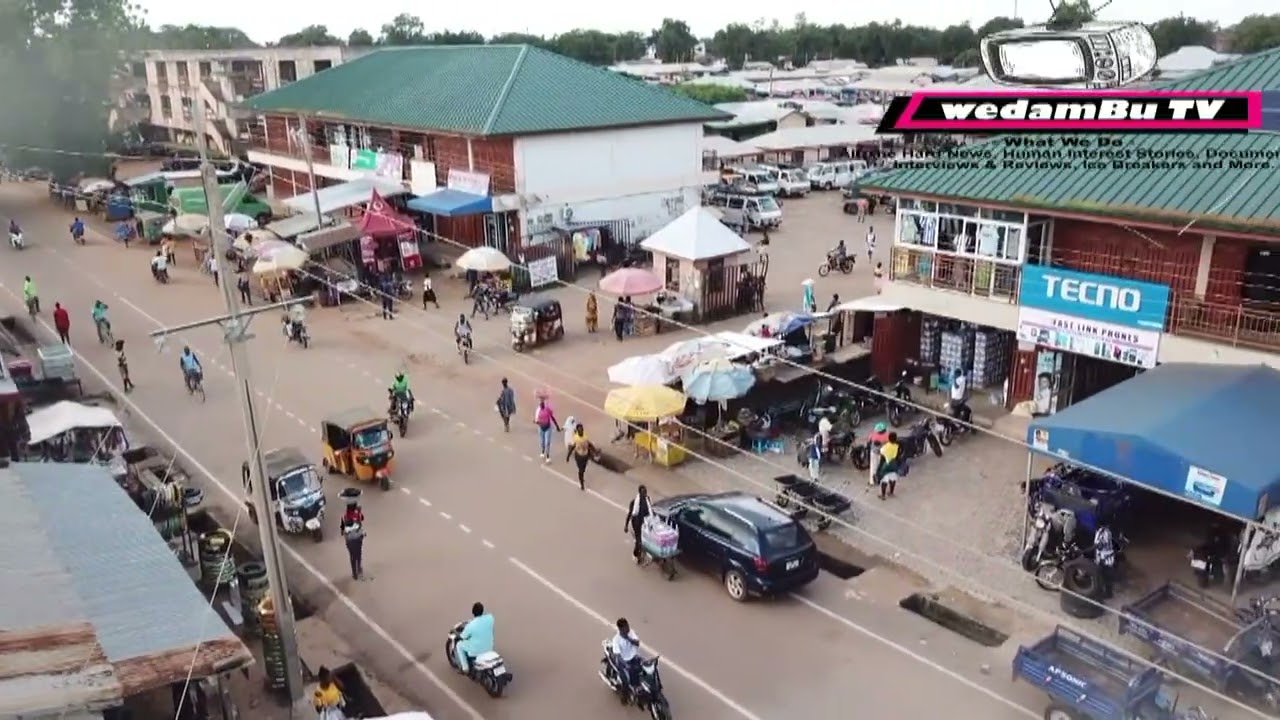 Ever Seen The MAIN NAVRONGO Lorry Station From The SKIES?