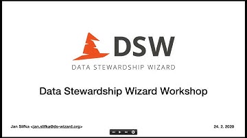 Data Stewardship Wizard Workshop (Feb 2020)