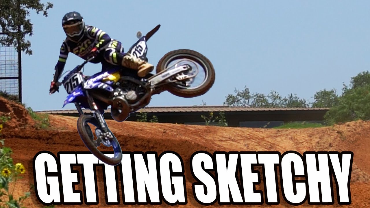 RIDING CYCLE RANCH NEW LAYOUT ON MY YZ250 - YouTube