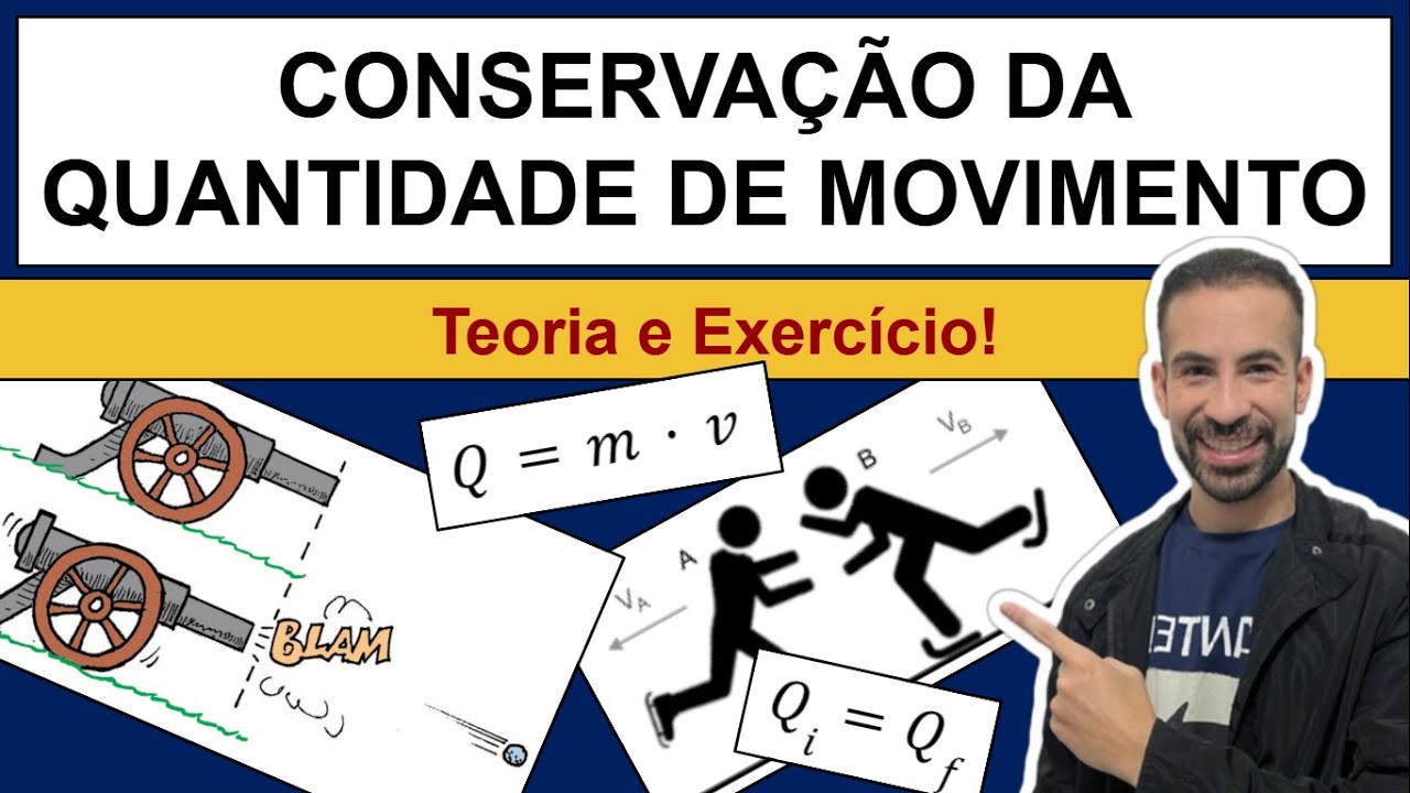 CONSERVAÇÃO DA QUANTIDADE DE MOVIMENTO - Primeiros Passos
