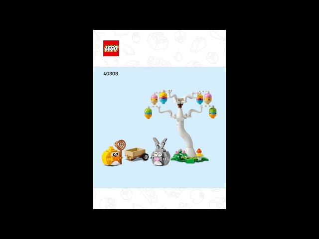 LEGO Instructions | Seasonal | 40808 | Easter Bunny and Chick Egg