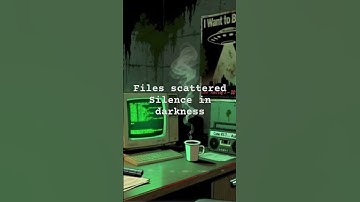 X-Files LoFi Shorts: Mulder’s Office | Dark Study Beats #xfiles #ambient #paranormal #darklofi #lofi