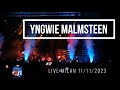 YNGWIE MALMSTEEN Live Milan 11/11/2023 - Trilogy suite + solo