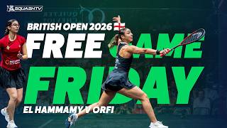 Top Shelf Squash from El Hammamy & Orfi | British Open 2026 #FGF screenshot 4
