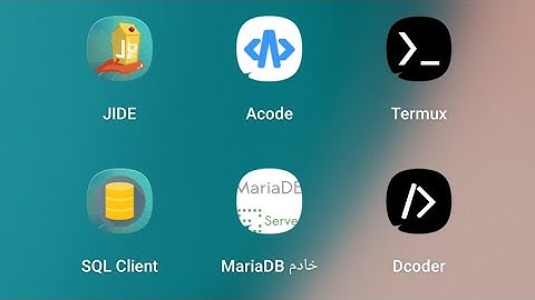 اعداد سيرفر للphp وربط قاعدة بينات mysql علي الاندرويد | جديد و مُحدث
