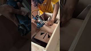 speaker box variation frame assembly #tutorial #woodworking #speakerbox