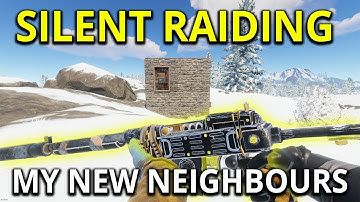Silent Raiding My New Neighbours - Rust Solo Survival Gameplay