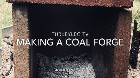 BUILDING-MAKING A COAL FORGE