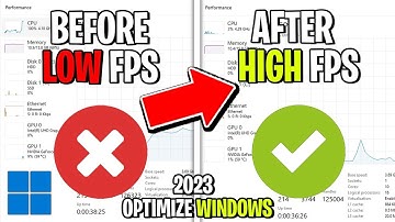 How to OPTIMIZE WINDOWS 10/11 For GAMING & PERFORMANCE in 2023! (FULL OPTIMIZATION GUIDE) Nvidia&AMD