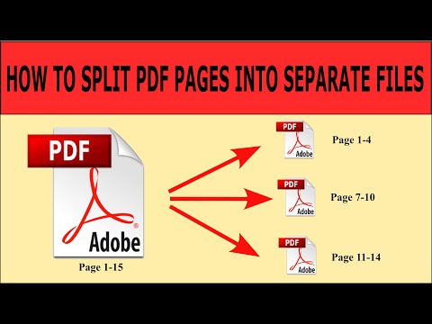 📃 How To Split PDF Pages Into Separate Files